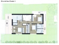 10 - Erdgeschoss - Chalet 1